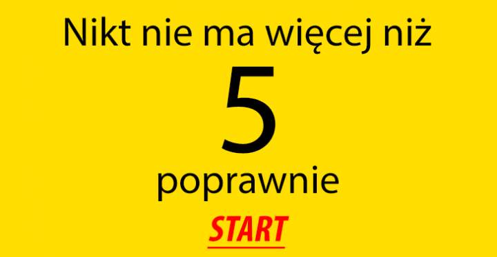 KWIZZZ: Nikt Nie Zdobył Więcej Niż 5 Poprawnie!