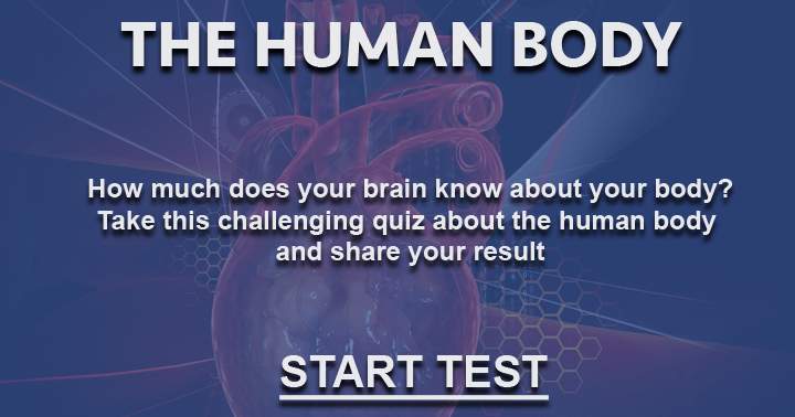 How much does your brain know about your body? Take the test and share your result.