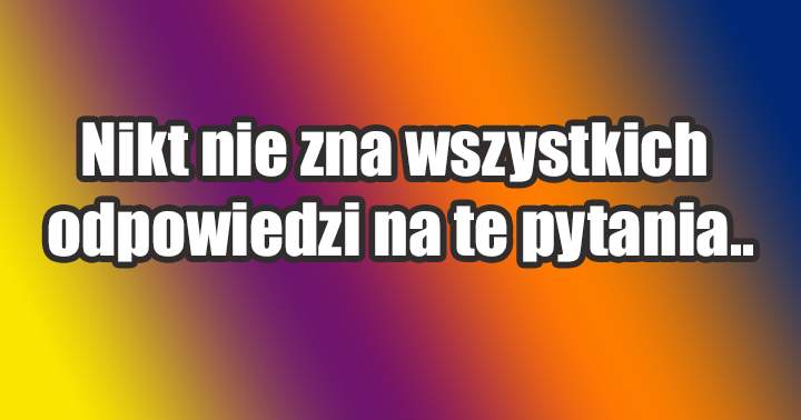 Czy tobie się uda??