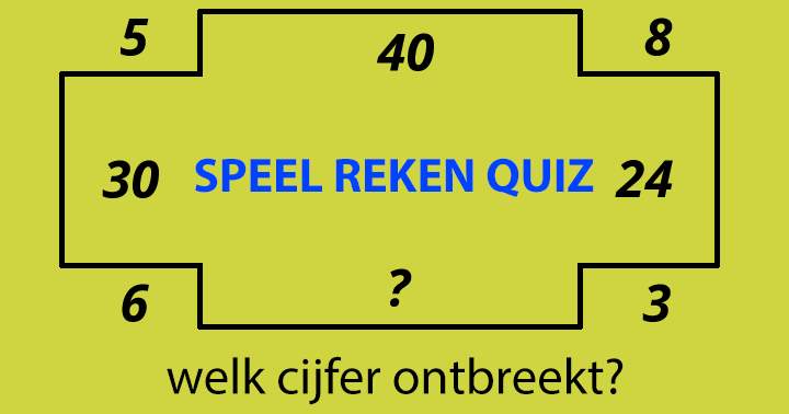 Speel rekenquiz