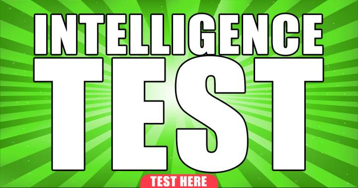 Fresh Intelligence Test