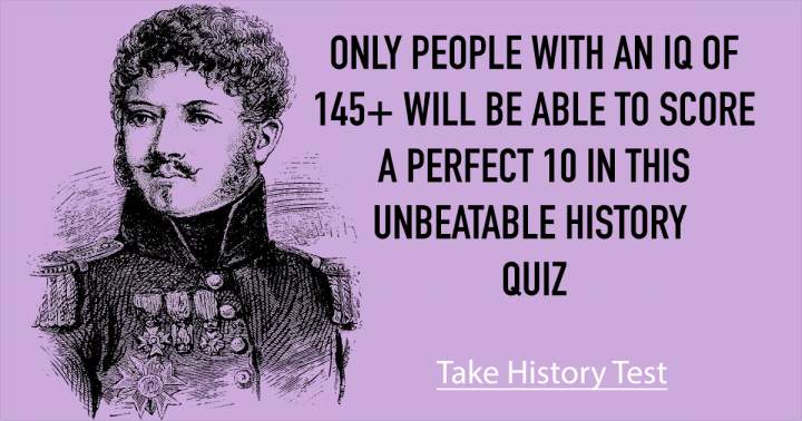 Unbeatable History Quiz