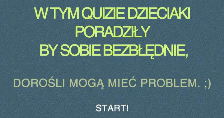Rozwiąż quiz! 