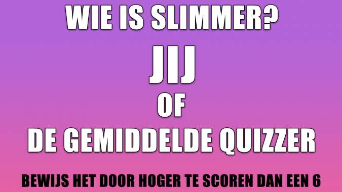 Algemene kennis Quiz