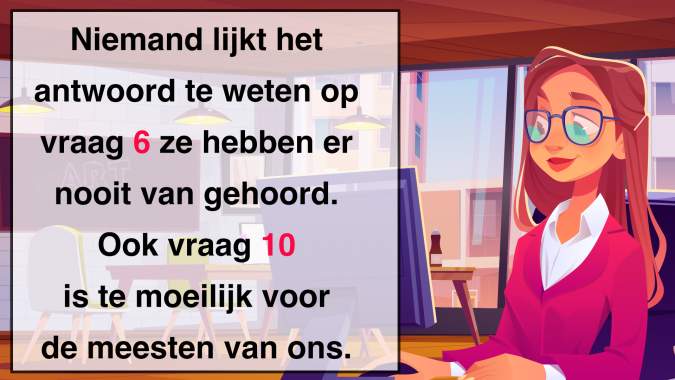 Algemene kennis quiz