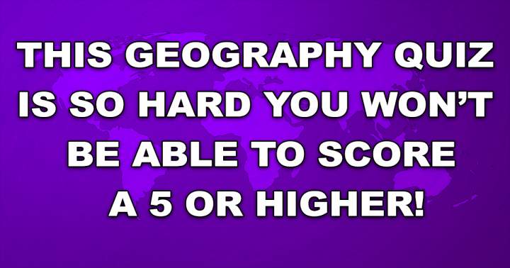 Geography Quiz