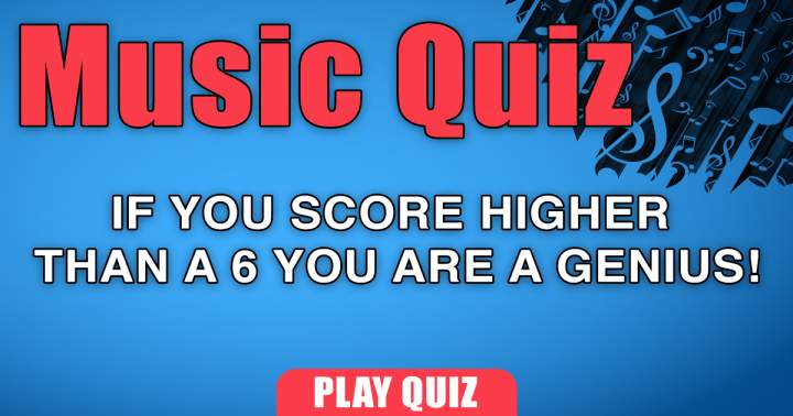 Knowledge Quiz About Music