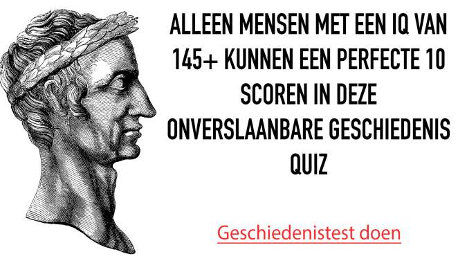 Geschiedenis Quiz