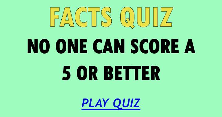 Facts Quiz