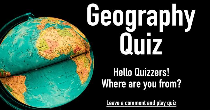 Geography Quiz