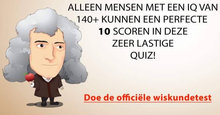 Uitdagende Wiskundequiz