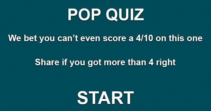 Ultimate pop music quiz. Can you answer more than 5 correctly?