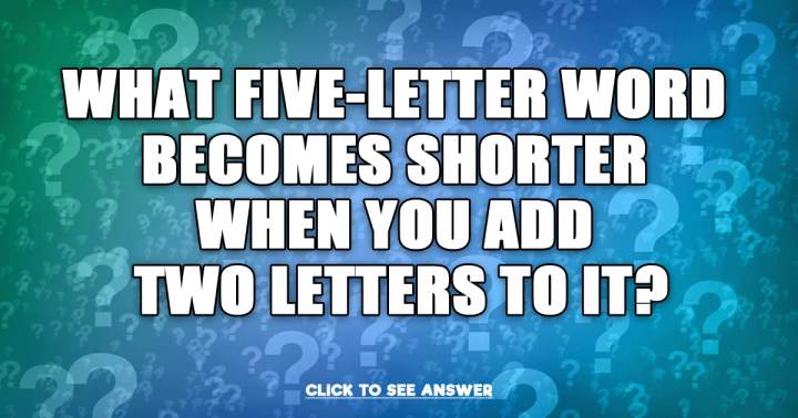 Can you solve this riddle?