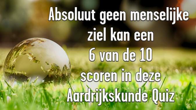 Uitdagende aardrijkskundequiz