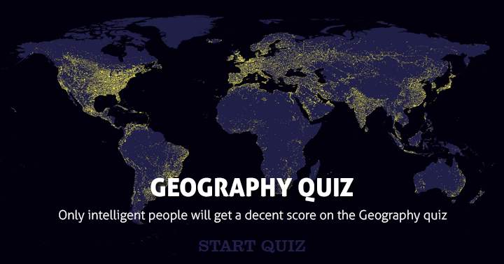 General Geography Quiz, Very Hard