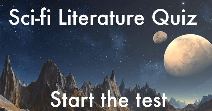 Sci-fi literature Quiz